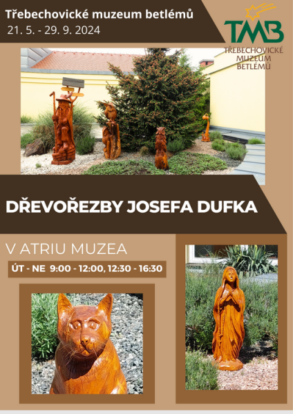 Výstava Dřevořezby - Josef Dufek